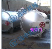 碳钢卧式单锅杀菌锅(手动,半自动)水浴式杀菌锅,卧式喷淋式单锅杀菌锅